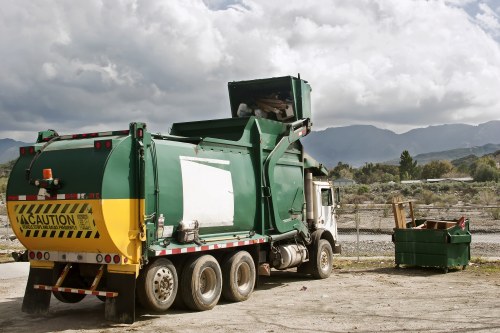 Recycling process for business waste in Camden