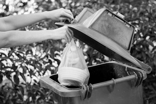 Safely clearing items from a residential loft